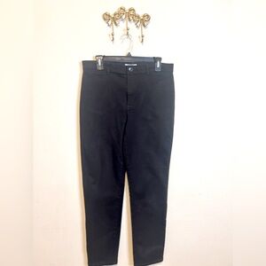 LOFT Black Straight Leg Pants Timeless Elegance